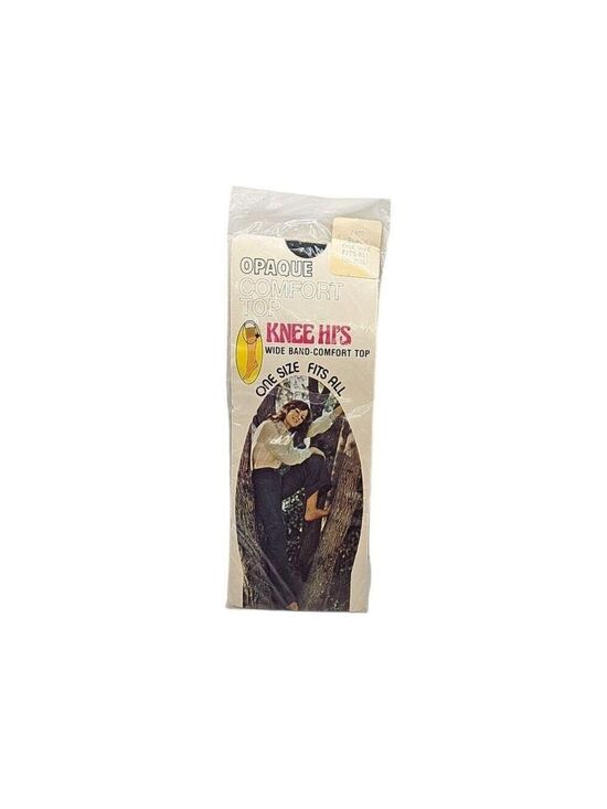 Knee Hi's Other - Opaque Knee High Socks Wide Band One Size